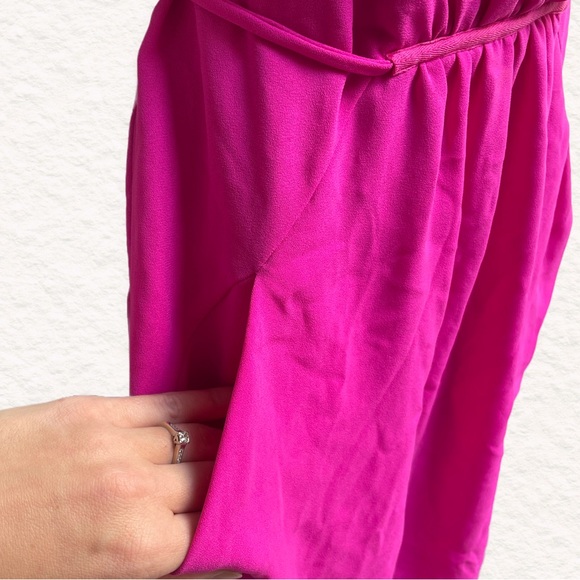 Wilfred XXS Hot Pink Dress with Pockets- fabric made in Japan - Picture 5 of 7